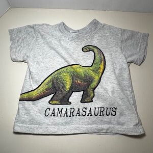 Vintage Y2K Carters Camarasaurus T-shirt Toddler Dinosaur Retro NatureCore 2t